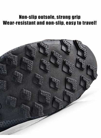 Zapatillas de senderismo para hombre, calzado deportivo todoterreno para exteriores, malla transpirable, antideslizantes y resistentes al desgaste, zapatillas de senderismo y ciclismo outdoor
