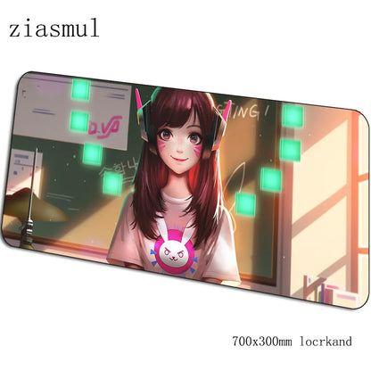 DVA Gamer-Mauspad 70x30cm XL Gaming-Mauspad PC-Notebook-Schreibtischmatte, süßes Padmouse für Spiele, Weihnachtsgeschenke für Gamer, Gamer-Matten, Gamepad