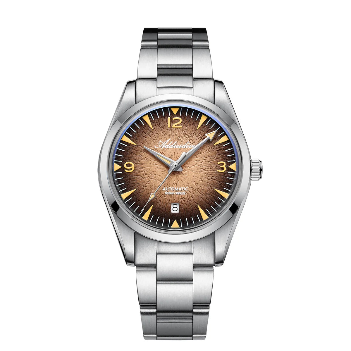 ADDIESDIVE AD2508 Herren-Taucheruhr, leuchtend, 100M wasserdicht, 316L-Edelstahl, 8215-Uhrwerk, automatische mechanische Uhr