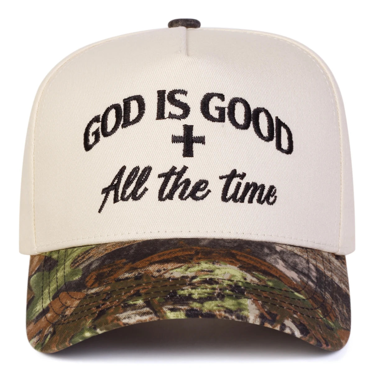 Unisex GOD IS GOOD Letter Embroidery Baseball Caps Spring Autumn Outdoor Adjustable Casual Hats Sunscreen Hat Sports Cap
