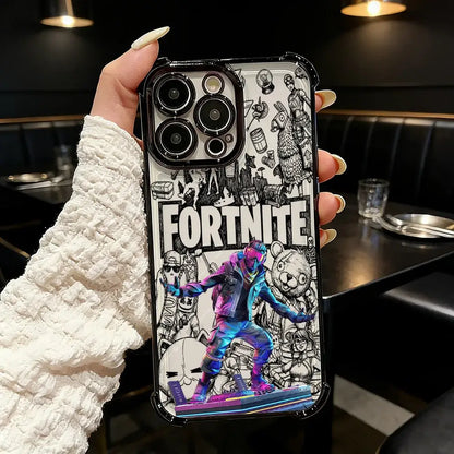 Coque de téléphone « FortniteS » pour Samsung A37, A57, A07, A36, A16, A35, A55, A25, A26, A05s, A15, A54, A34, A24, A14, A05, A04 (4G, 5G)