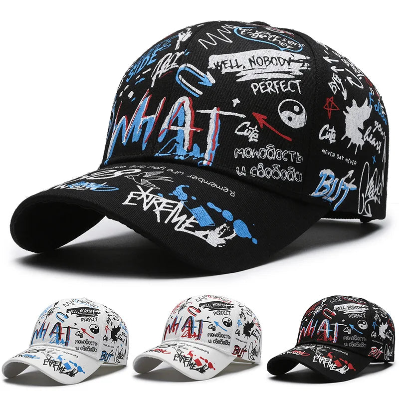 Mode Hip Hop Baseballkeps personlighet Trucker-kepsar Bomull Snapback-keps Utomhus solhattar sport fritidskeps