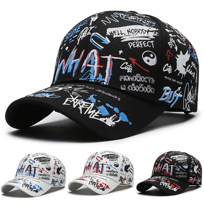 Mode Hip Hop Baseballkeps personlighet Trucker-kepsar Bomull Snapback-keps Utomhus solhattar sport fritidskeps