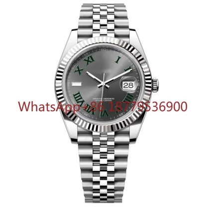 2026 Men's 904L Stainless Steel Automatic Mechanism Sapphire glass 41MM Watches Customized