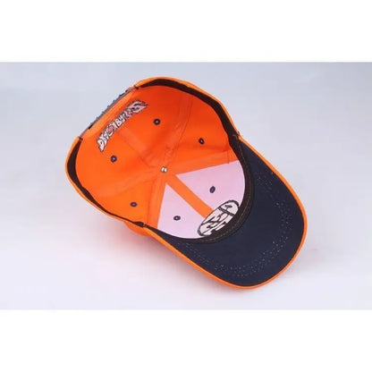 Dragon Ball Son Goku -baseball-lippis, jossa on korkealaatuinen brodeerattu painatus; unisex-kesälippis, pyöreä kruunu, leveä lieri, duckbill-malli
