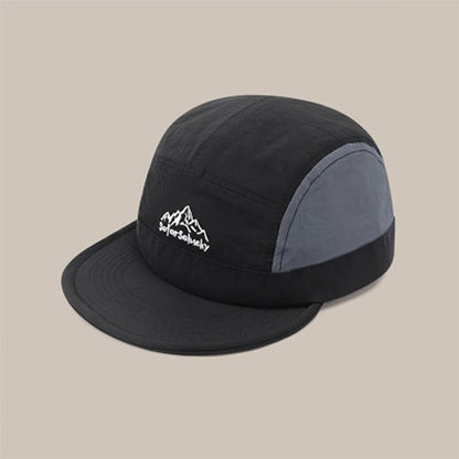1Pcs Outdoor Sports Color-Blocked Baseball Cap, Fashionable Outdoor Hiking Hat, Street Casual Hat, Unisex Adjustable Sun Hat
