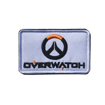 Overwatch D.Va bestickter Magic-Arm-Patch-Sticker für Cosplay, Rucksack und Kleidung – Aufkleber-Dekoration, Fan-Merchandise, Geschenk
