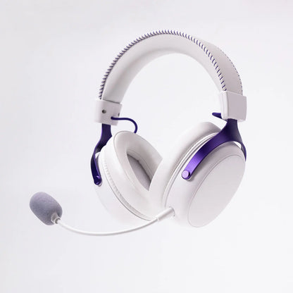 AKKO Verge S9 Gaming-Headset mit Mikrofon – 53mm-Treiber, Quad-Mode Wireless Bluetooth 5.3, 7.1 Surround Sound FPS Pro Gaming-Kopfhörer