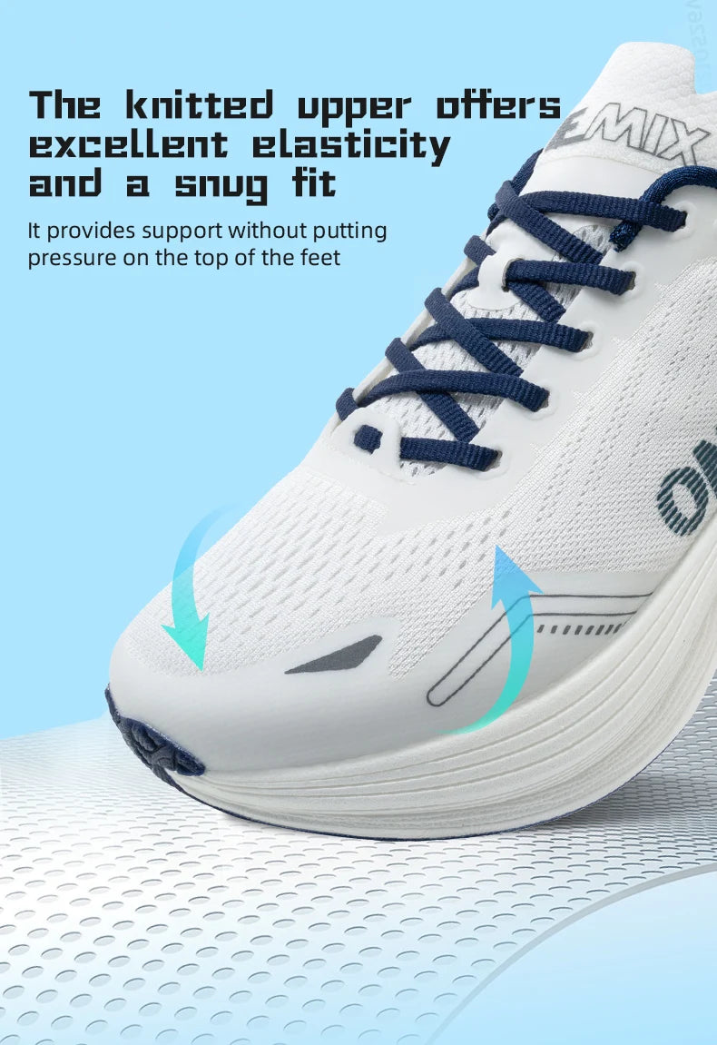ONEMIX Nuove scarpe da corsa a forma di cuscino per donna e uomo, leggere, alla moda, da esterno, sneakers da strada, scarpe sportive da allenamento, jogging e fitness