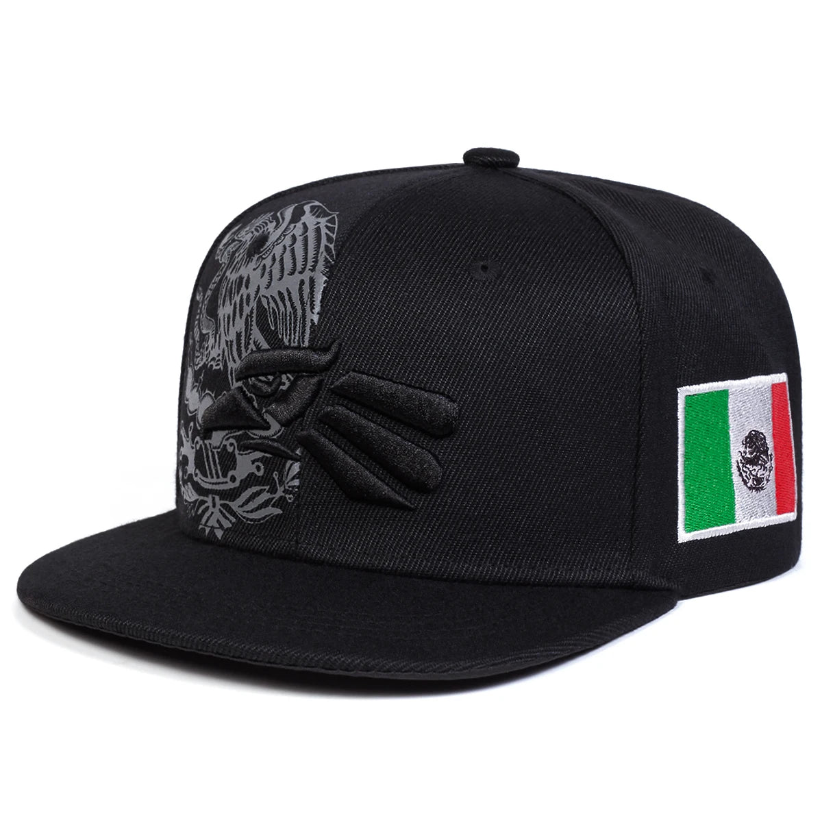 Unisex Eagle Embroidery Hip-hop Hats Spring and Autumn Outdoor Adjustable Casual Baseball Caps Sunscreen Hat Sports Cap
