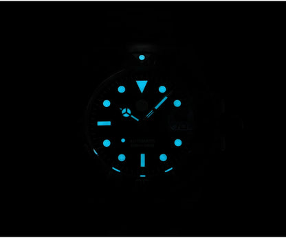 San Martin 40mm Water Ghost PT5000 Automatic Men Diving Watch Business Mechanical Sapphire Waterproof 20Bar Luxury BGW-9 SN0017D