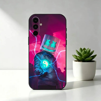 R-Royales F-Fortnites Gaming-Handyhülle aus weichem schwarzem Silikon für Samsung Galaxy A73,A72,A71,A70,A53,A52,A51