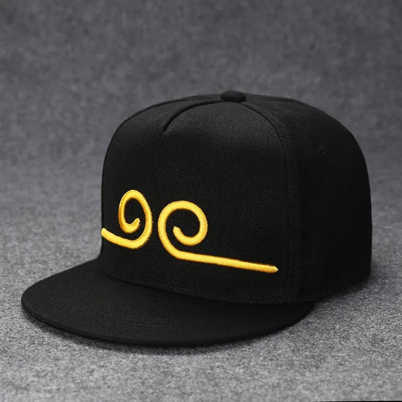 Baseballcap mit flachem Schirm, Buchstabenstickerei für Herren, vielseitig kombinierbar, Damen-Sommer-Hip-Hop-Hut, Outdoor-Sonnenschutz, verstellbare Schirmmütze