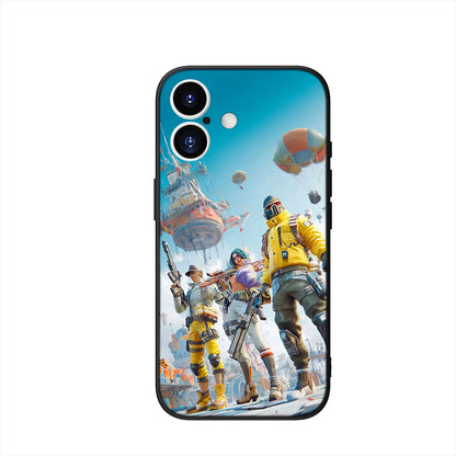 Capa com wallpaper de jogo F-ForTnites para Samsung Galaxy A07 A13 A12 A23 A42 A50 A51 A52 A53 A70 A71 A72 A21S A04 Note 20 9 8 10