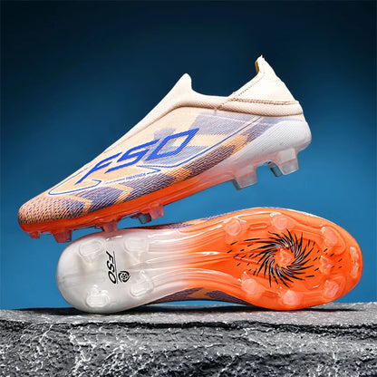 Mens Outdoor Soccer Shoes Professional Football Shoes TF/FG Football Field Boots Comfortable Non-Slip Training Sneakers 35-45