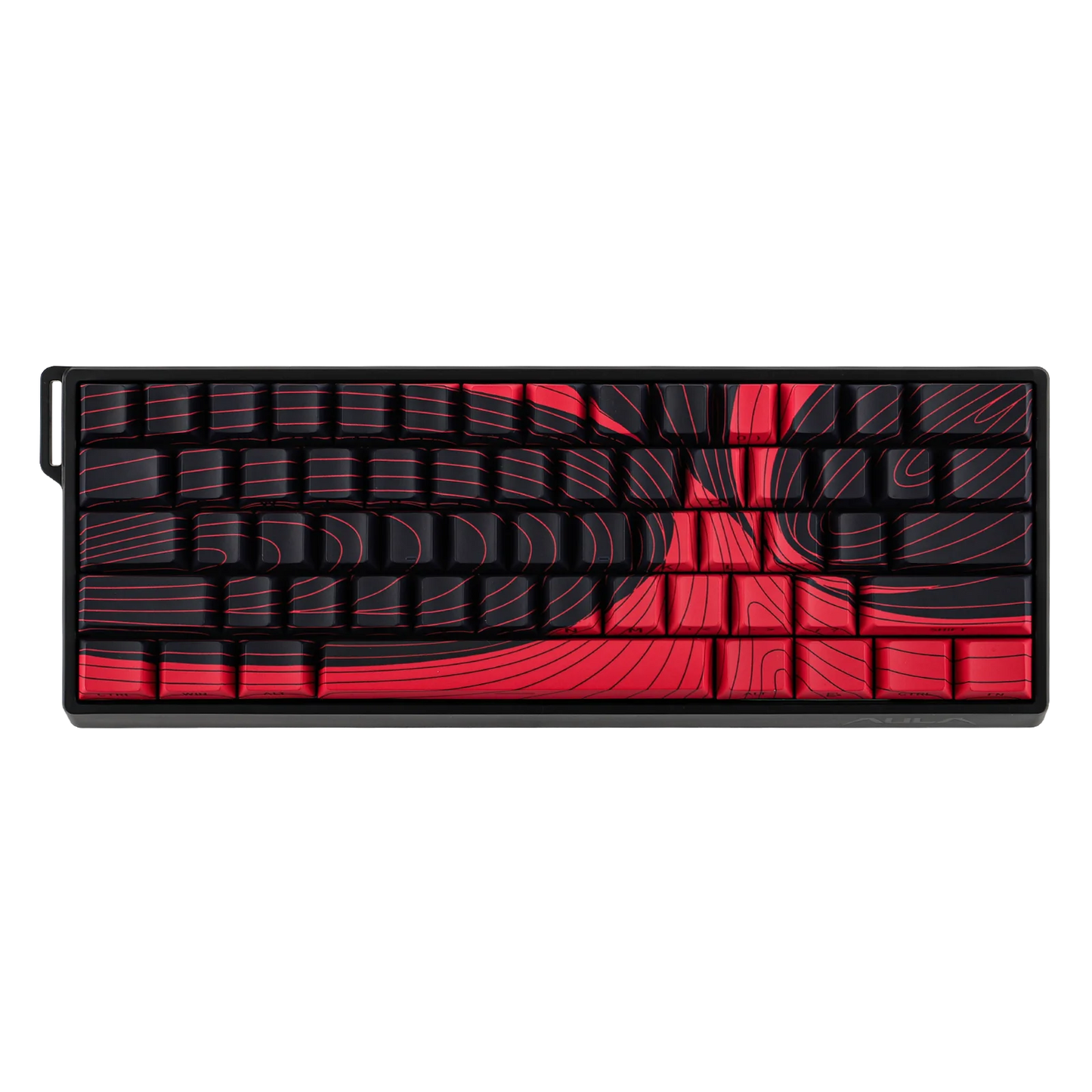 Teclado mecânico com fios AULA WIN60 HE/WIN60 HE MAX 60%, estrutura Tray-Mount, Hot-Swap e interruptores magnéticos de efeito Hall