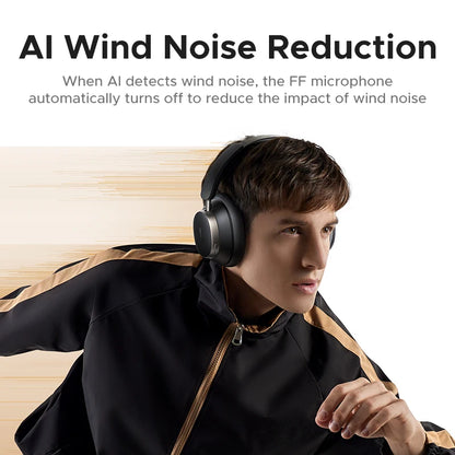 Cuffie wireless UGREEN Studio Pro ANC 48dB – Cuffie over-ear Bluetooth 6.0 Hi-Res LDAC con 120H di autonomia