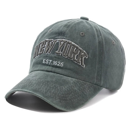 Gorra de algodón lavado York para hombre y mujer: gorras, gorras snapback, gorras de béisbol, protección solar, casquette, gorra «dad hat», gorra para actividades al aire libre
