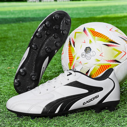 Fodboldsko til mænd, åndbare fodboldstøvler, futsal, ultralette professionelle træningssneakers, unisex græsknopper til kamp og sport