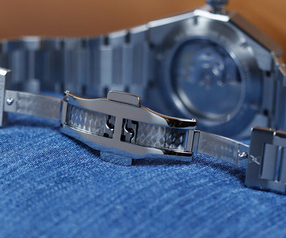 Cronos New Rhombus Perlage 39mm Dial PT5004 Miyota 90S5 See-through Caseback Men Automatic Wristwatches 10ATM Luminous