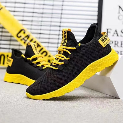 Pánské tenisky, ležérní, lehké, síťované, sportovní boty, letní, outdoorové, s měkkou podrážkou, prodyšné, pohodlné, módní, trendy běžecké boty