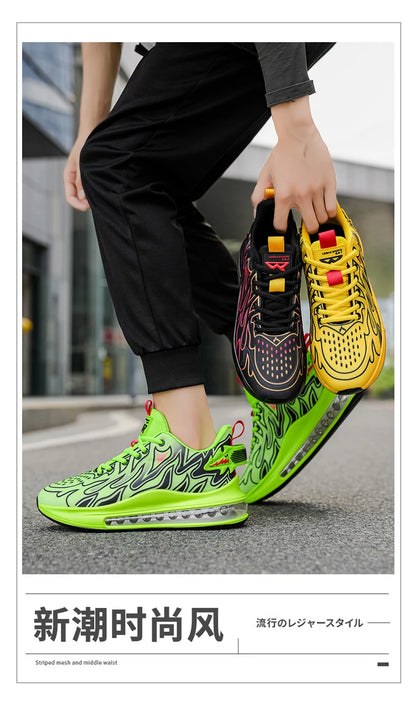 Zapatillas para hombre, calzado casual masculino, tenis de lujo, zapatillas deportivas transpirables, mocasines de moda y calzado de running para hombre