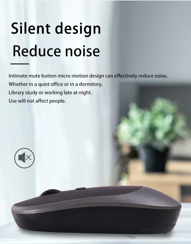 Lenovo Wireless Mouse USB Rechargeable Ergonomic Adjustable DPI Office Silent 2.4G Bluetooth Optical Electric Mouses Game Office