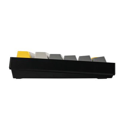 Teclado mecânico Ajazz AK820 Pro 75% com montagem gasket, Bluetooth 5.1/2.4G sem fios/com fios e ecrã TFT para Mac/Win