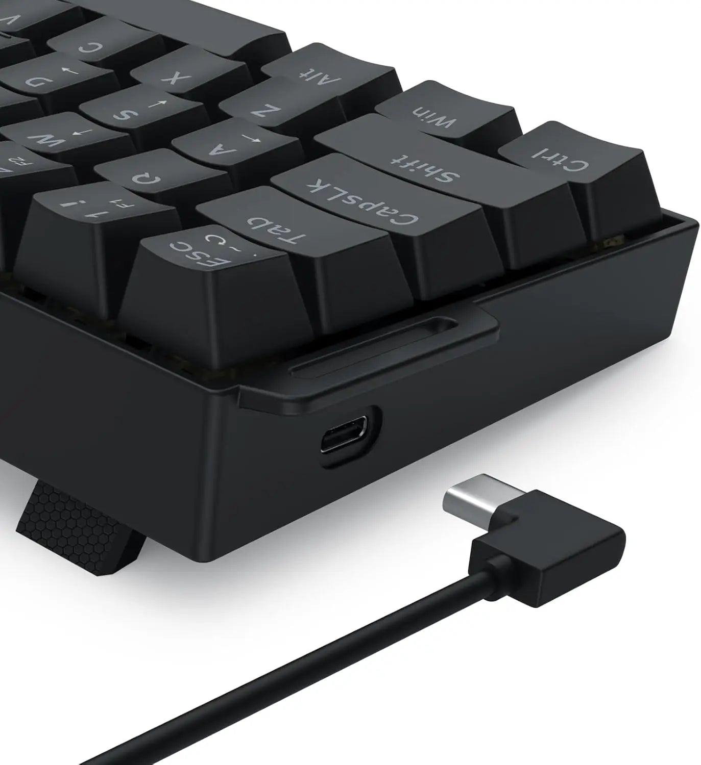 Redragon K617 HE Rapid Trigger Gaming 60% 61 Keys Wired Mechanical Keyboard, Dedicated Hall Effect Magnetic Switch, Strap Version