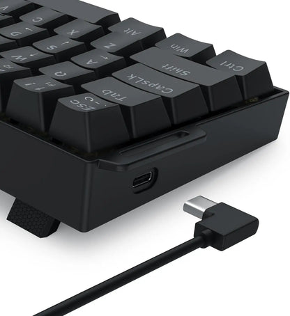 Redragon K617 HE Rapid Trigger Gaming 60% 61 Keys Wired Mechanical Keyboard, Dedicated Hall Effect Magnetic Switch, Strap Version