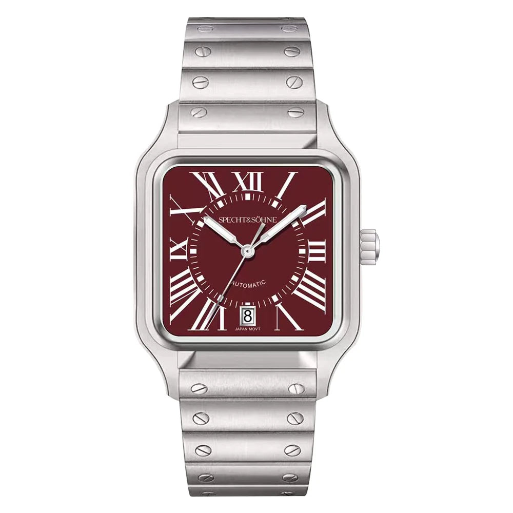 Specht & Söhne New Men's Watches Japan Miyota 8215 Movement Mechanical Wristwatches Stainless Steel 50M Waterproof Men's Watch
