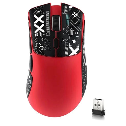 Attack Shark R1 Lekka bezprzewodowa mysz gamingowa Bluetooth 2.4G PAW3311 18000DPI ergonomiczna mysz z makrami