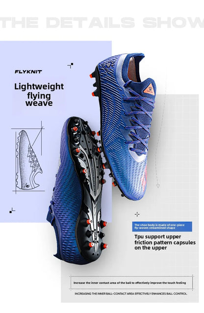 Kelme Adult Professional Soccer Shoes TF Nail Breaking Youth Training Football Boots MG Anti-Slip Match Football Shoes