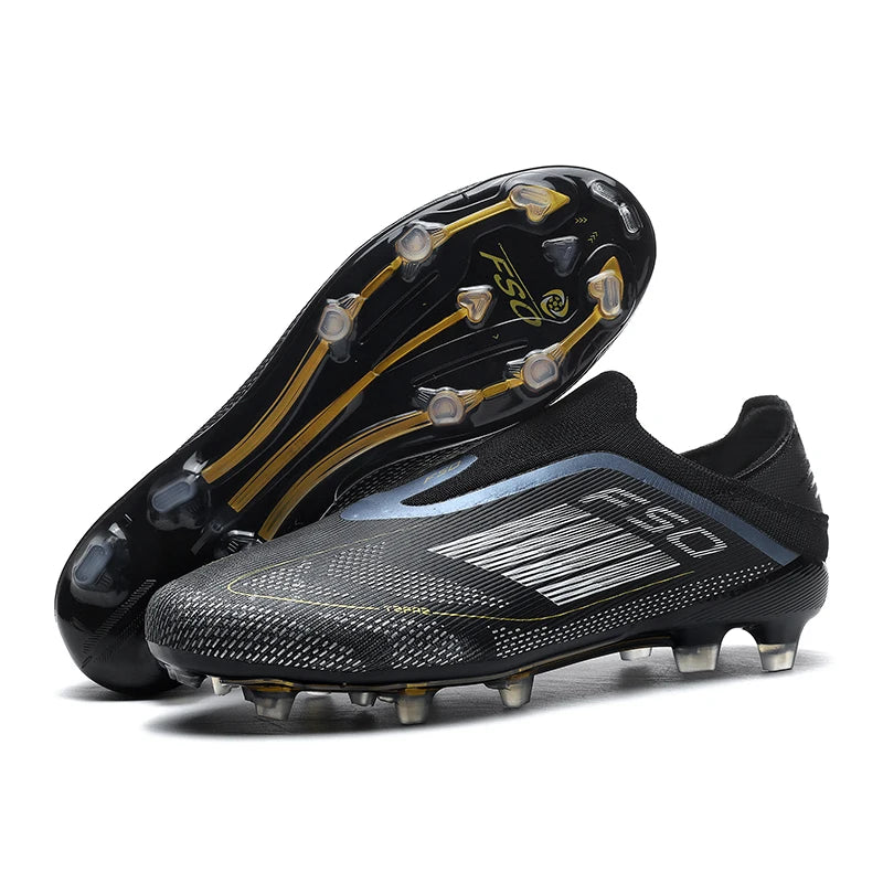 Men's Soccer Shoes Training Football Boots Indoor Sneakers TF Long Spikes Match Futsal Ultralight Breathable Cleats Drop Shipping