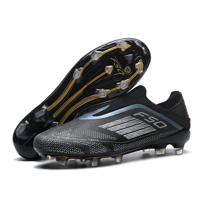 Men's Soccer Shoes Training Football Boots Indoor Sneakers TF Long Spikes Match Futsal Ultralight Breathable Cleats Drop Shipping
