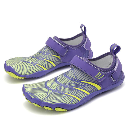 36-48# Gym Footwear Unisex Seaside Aqua Shoes Couples Vacation Beach Game Wading Shoes Men Squat Fitness Shoes Women Yoga Shoes
