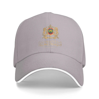 Gorra de béisbol con mapa y bandera de Marruecos, modelo Y2K, gorra tipo «trucker» veraniega para hombre y mujer, ideal para caza y acampada