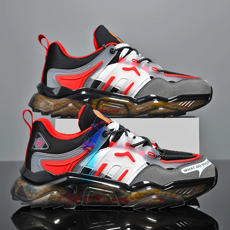 Zapatillas para hombre, calzado casual masculino, tenis de lujo, zapatillas deportivas transpirables, mocasines de moda y calzado de running para hombre