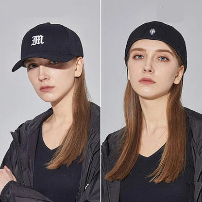 Fitted Full Stretch Closed Cap Hat Letter M Flexible Bill New Trucker Men Flex Dad Hip Hop Baseball Snapback Sun Visor Era
