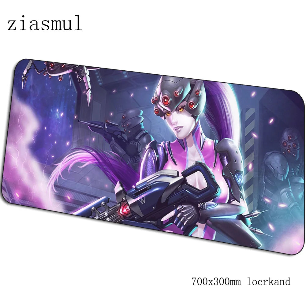 Overwatch mouse pad Cartoon Computer Mat 700x300x3mm gaming mousepad large Indie Pop mouse pad keyboard games PC gamer desk