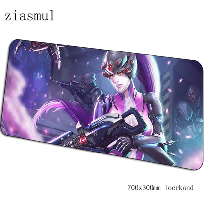 Overwatch mouse pad Cartoon Computer Mat 700x300x3mm gaming mousepad large Indie Pop mouse pad keyboard games PC gamer desk
