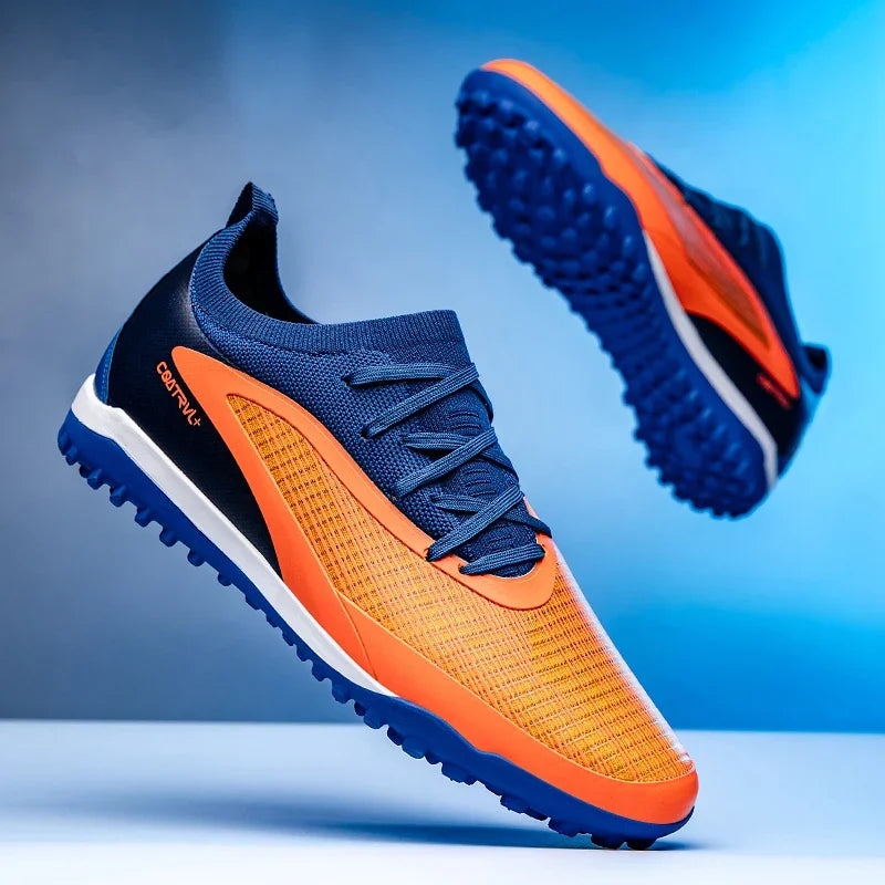 New Men's Football Boots Outdoor Cleats Breathable Adult Non-Slip Soccer Shoes Sport Long Spikes Training Boys Match Comfortable