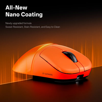 ATK Blazing Sky Z1 V2 Ultimate bezdrátová myš PAW3950 Ultra Dual 8K herní myš ergonomická, vlastní vývoj, pro střední až velkou ruku