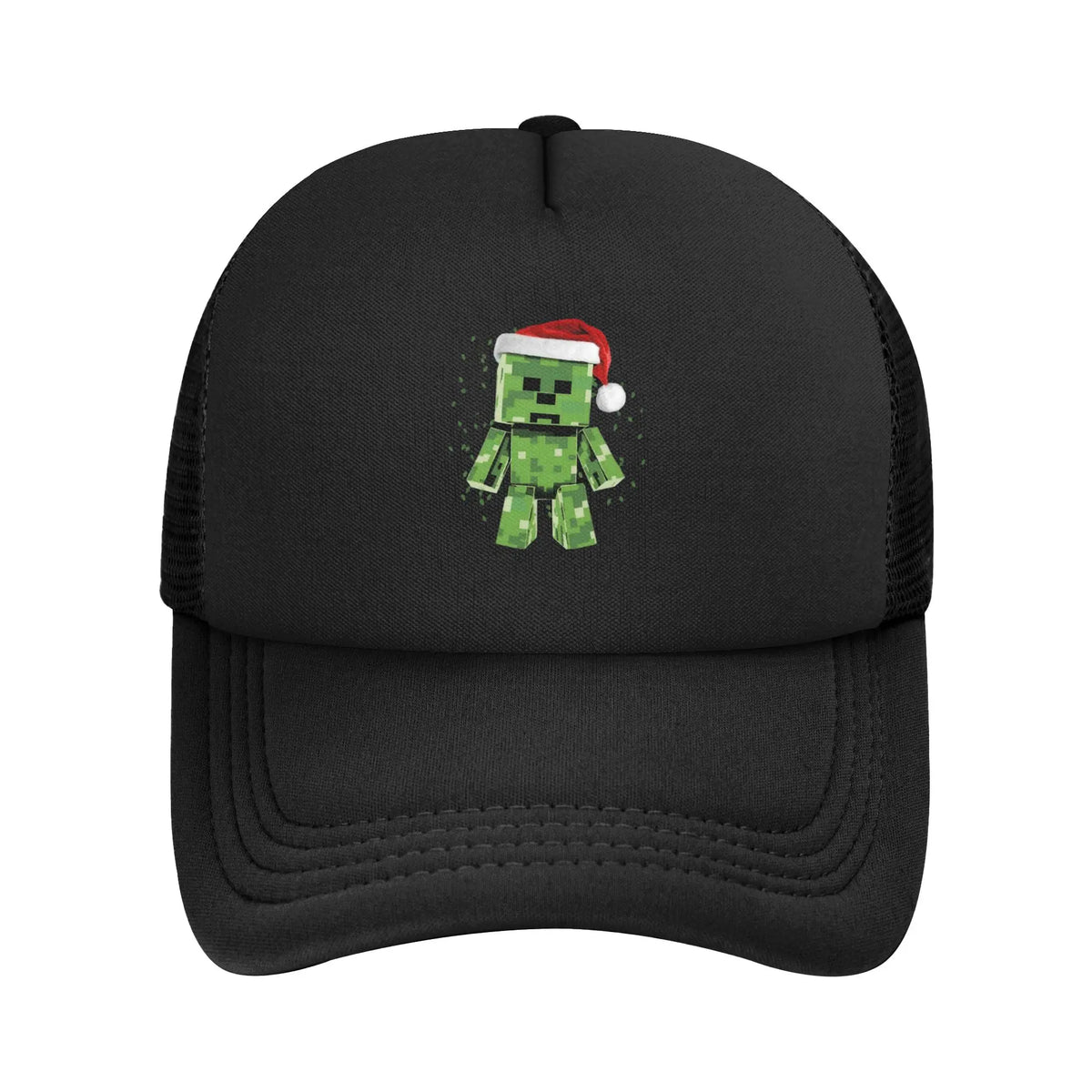 Aventurier cu aspect robust descoperă un monstru Creepers în spatele său Șapcă de camionagiu Șepci de soare Șapcă reglabilă cu clapetă Șapcă de baseball din plasă
