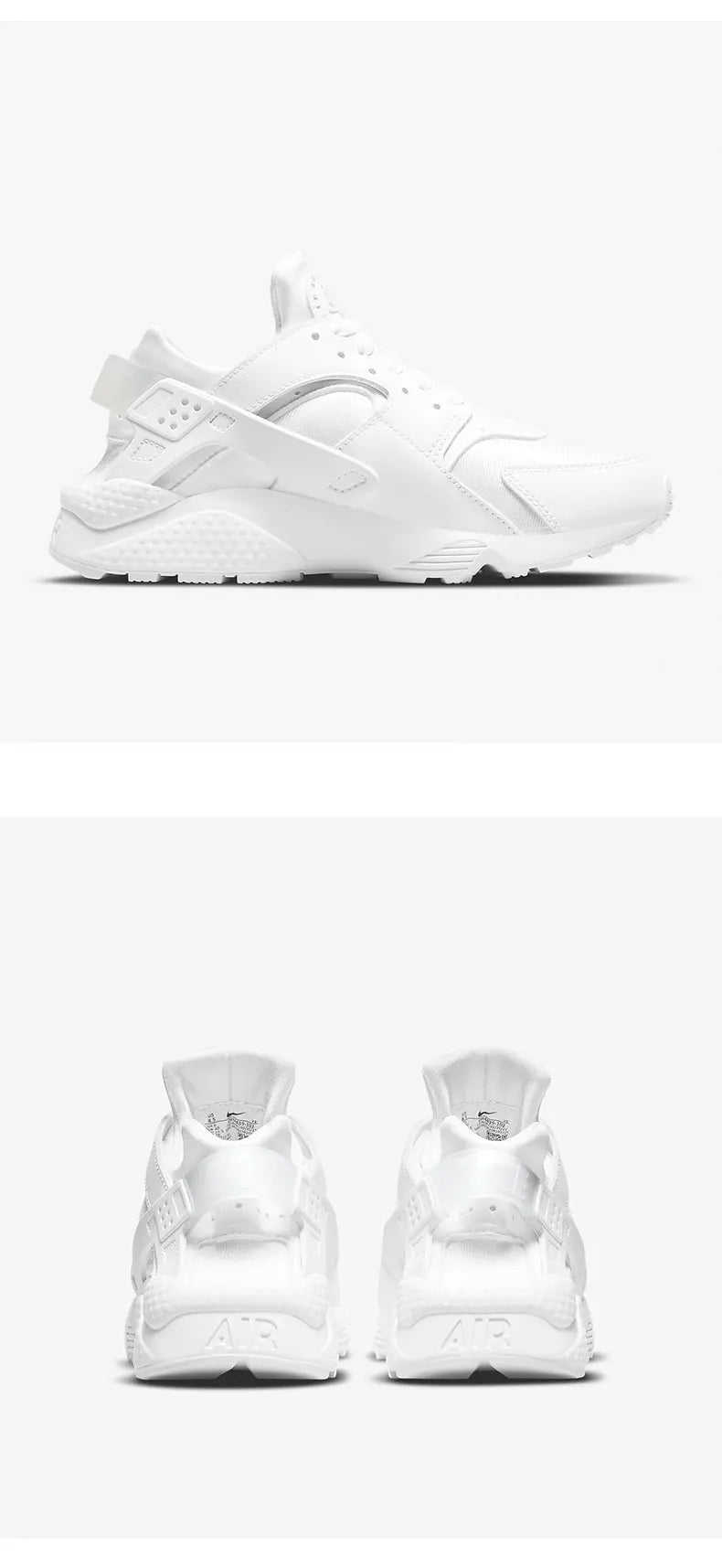 Nike Official AIR HUARACHE Men's and Women's Breathable Casual Shoes DH4439-102