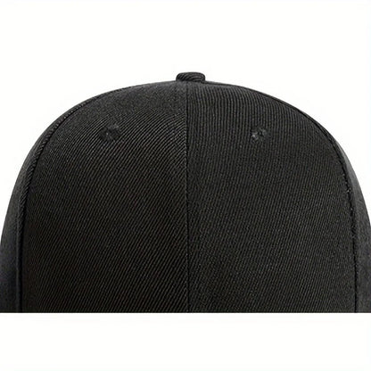 Für alle Jahreszeiten geeignet – vielseitige, lässige und trendige Damen-Baseballkappen mit flachem Schirm – Outdoor, Streetstyle – personalisierte Herrenhüte