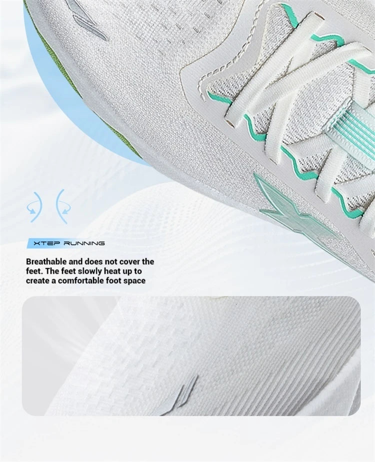 Xtep Lingbu 2.0 Ανδρικά Παπούτσια Τρεξίματος 2025 Spring ACE Support Feather Foam Αθλητικά Παπούτσια Stability Advanced Sneakers 875119110001