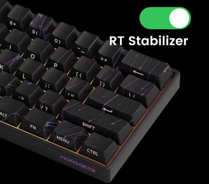 Akko MonsGeek FUN68 FUN60 PRO&MAX HE Magnetic Keyboard 60% 65% Gaming Keyboards Rapid Trigger 8K Custom Keyboard Gamer Esports