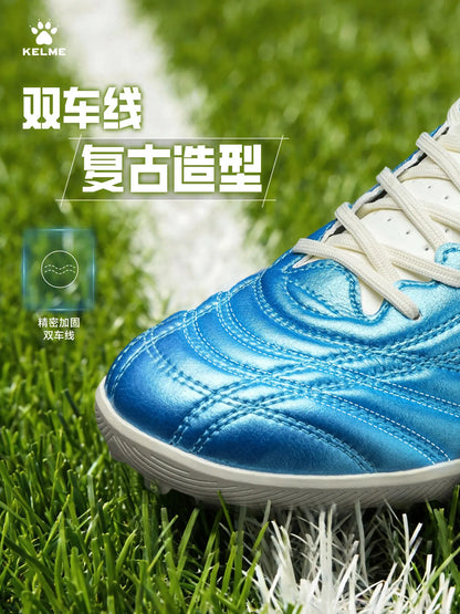 Kelme Men's TF Football Boots, Soccer Cleats for Youth, Artificial and Natural Grass, Professional Match Training Turf Shoes with Short Studs