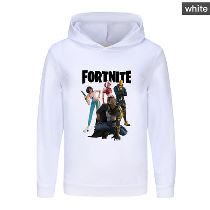 Hoodie Fortnite para Crianças Roupa de Princesa para Meninas Moda Bebé Rapazes Roupa Primavera Outono Sweatshirt Tops Infantis 4403
